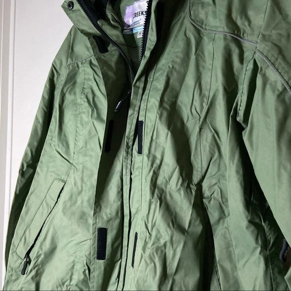 Viking Creekside Rain Jacket Gorpcore Wind Resistant Medium Outdoor Utility - Picture 3 of 13